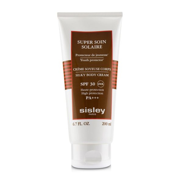 Sisley Super Soin Solaire Silky Body Cream SPF 30 UVA High Protection 168105  200ml 6.7oz Discount